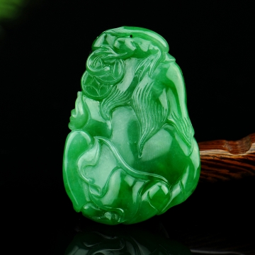 极品冰种满翠刘海戏金蟾